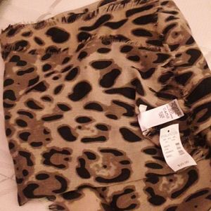 Leopard Print Scarf